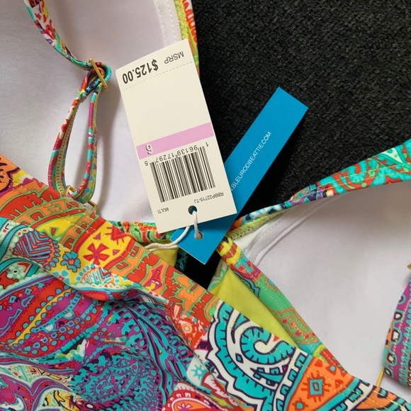 Bleu rod Beattie ladies onepiece swim suit size 6 - Picture 6 of 8